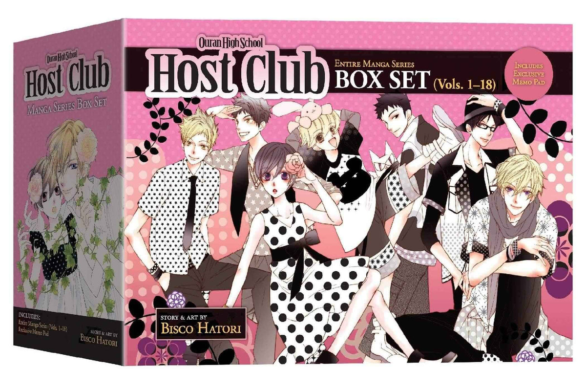 Ouran High School Host Club Box Set (Manga) 1-18 Notepad)
