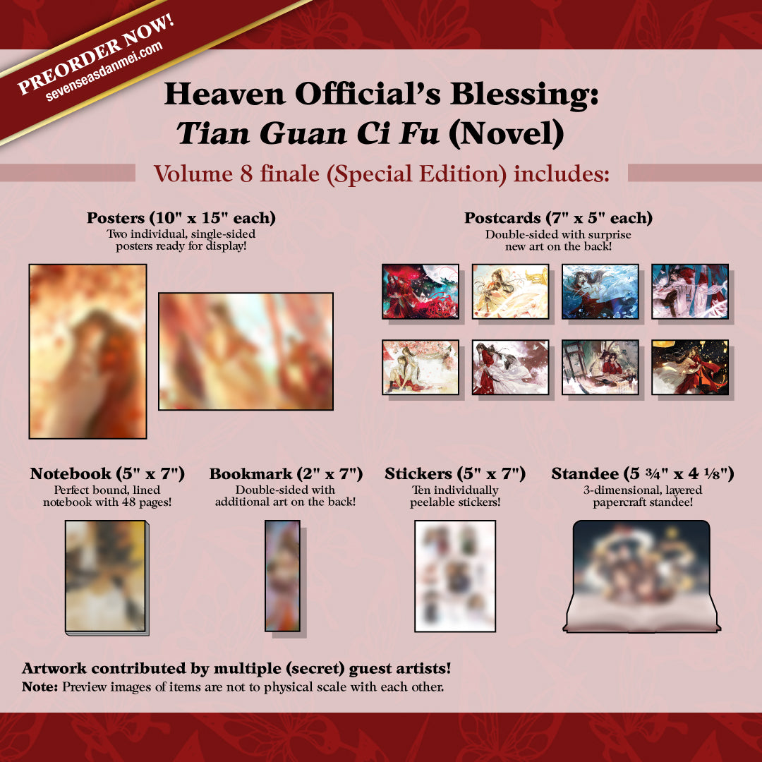 Heaven Official's Blessing: Tian Guan CI Fu (Novel) Vol. 08