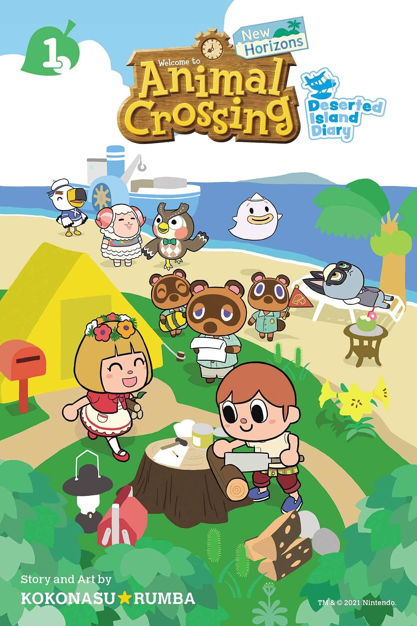 Animal Crossing: New Horizons — Deserted Island Diary (Manga) Vol. 1 - Tankobonbon