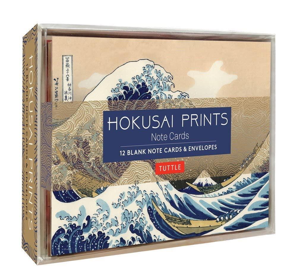 Hokusai Prints Note Cards: 12 Blank Note Cards & Envelopes (Novelty) - Tankobonbon